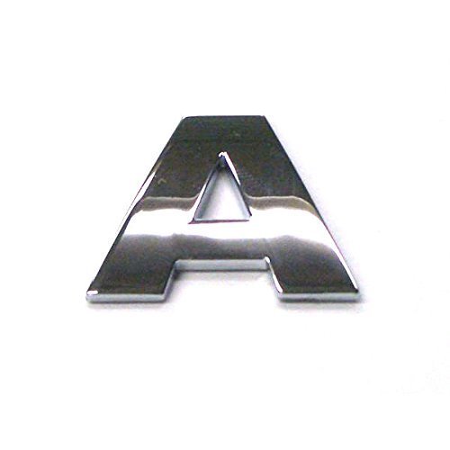 Buy 3D Chrome Self Adhesive Letters Digits Numbers Signs Emblem Badge