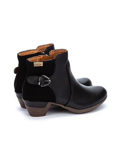 PIKOLINOS High-Heel Ankle Boot Leather Rotterdam for Woman Black3