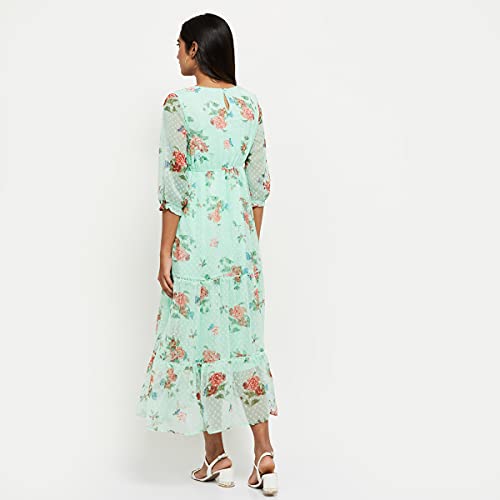 Image of Max Women Floral Printed Midi Dress