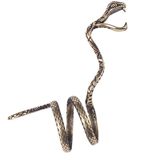 BESPORTBLE Cigarette Holder Ring Snake Ring Finger Holder Ring Smoker Holder Ring Protects Fingers from Burns and Stains Gift for Men and Women (Random Color)