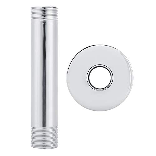 Schulzeit Deckenmontierter Duscharm, korrosionsbeständiger 10 cm verschleißfester Duscharm aus Edelstahl Cover