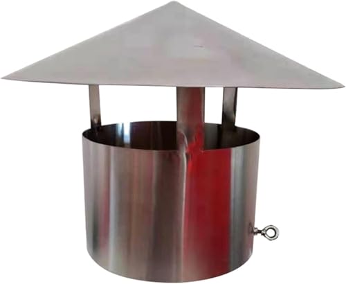 Protection de conduit en acier inoxydable durable pour cheminée 140mm