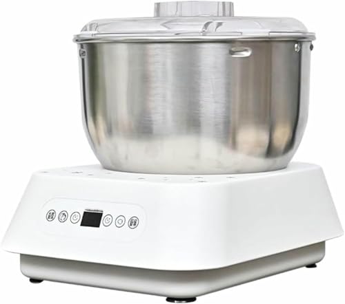 Electric Dough Maker, Stainless Steel Dough Mixer with Ferment Function, Automatic Kneading Machine, Thermostatic Fermentation, Intelligent Timer for Home Baking