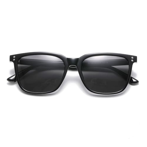 Image of Gleyemor Polarized Mens Square Sunglasses UV400 Protection Sun Glasses