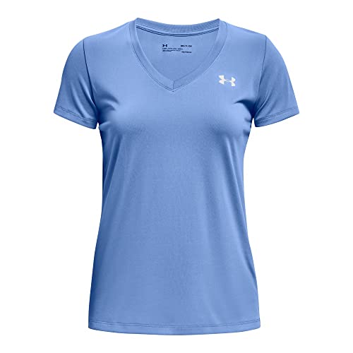 Image of Under Armour Womens Tech V-Neck Short-Sleeve T-Shirt