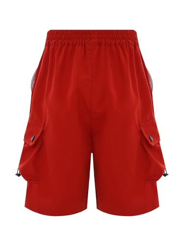 Linjinx Kids Boys Quick Dry Lightweight Cargo Shorts Outdoor Hiking Camping Fishing Athletic Shorts with Pockets4