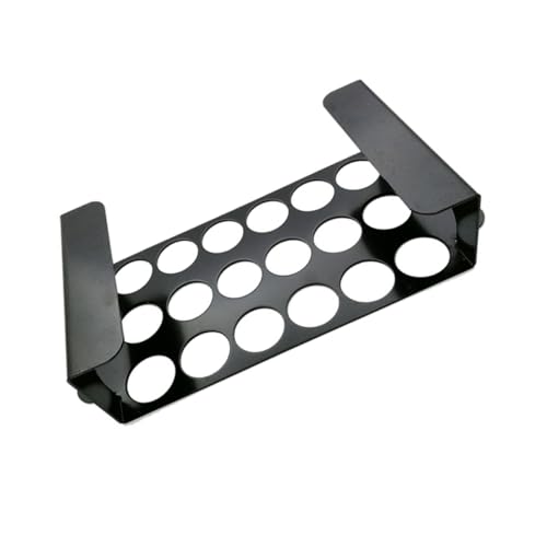 HEMOTON 1 Pieza Grill De Antiadherente Asado Rejilla para Asar A La Parrilla Patas De Estante Alas De Pollo Estante para Tostadores De Pollo Barbacoa Negro Acero Inoxidable
