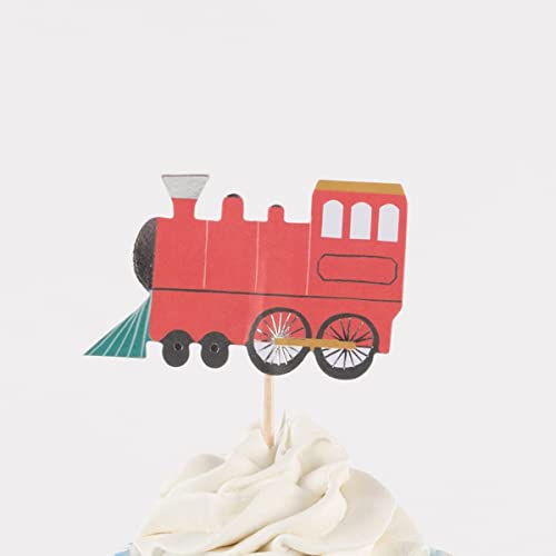 Meri Meri Train Cupcake Kit (Pack of 24)
