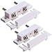 UHPPOTE Wired Water Probe Liquid Overflow Leak Induction Electrode Detector Switch Singal Sensor For Alarm System (Pack of 2 Pairs)