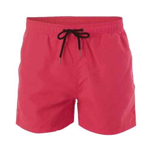 Bañador Hombre Secado Rápido Traje De Baño Natación Ropa De Baño Bañadores Surf Playa Shorts con Forro Y Bolsillos Bermudas Verano Vacaciones Pantalones Cortos Hawaianos Ajustado Boxer Corto Surferos