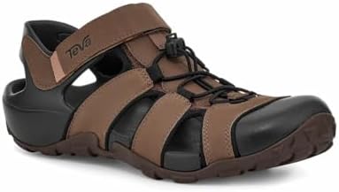Teva Men's Flintwood Sandal, Turkish Coffee, 9 | Image 1