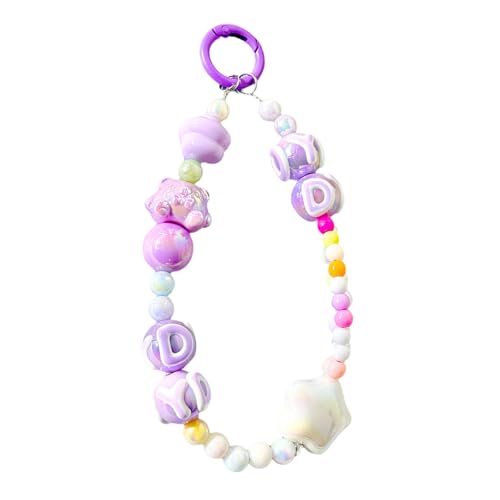 Bracciale Cellulare alla Telefoni Cellulari Cingcio Elegante con Perline Sospensione Antilost Gioielli A Catena del Polso Portaline