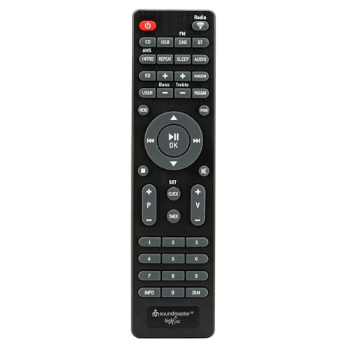 Soundmaster Highline ICD2023SW Stereoanlage Internetradio WLAN 2,4/5 GHz LED Ambientebeleuchung DAB+ Bluetooth CD-Player USB MP3 APP Farbdisplay Wecker – Bild 7