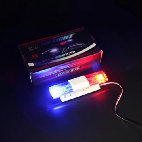Accesorios de coche luz flash para chasis Kyosho y HSP 1/8 1/10 5