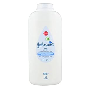 Johnson’s Baby Powder, Original, 17.6 Oz / 500 G (Pack of 2)