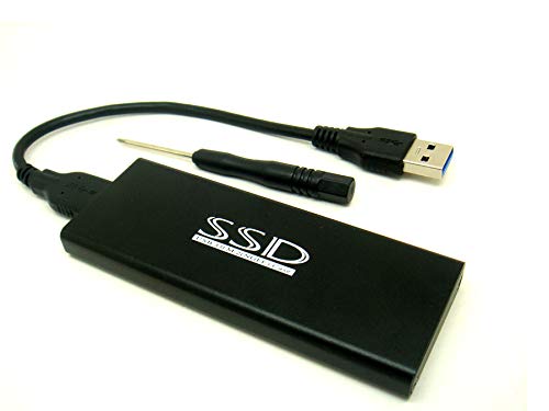 Adaptador externo Sintech M.2 SATA3 a USB 3.0 miniatura 1