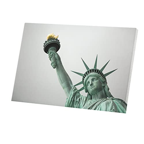 Tableau New York Statue de la Liberté toile décorative ville USA 45x30