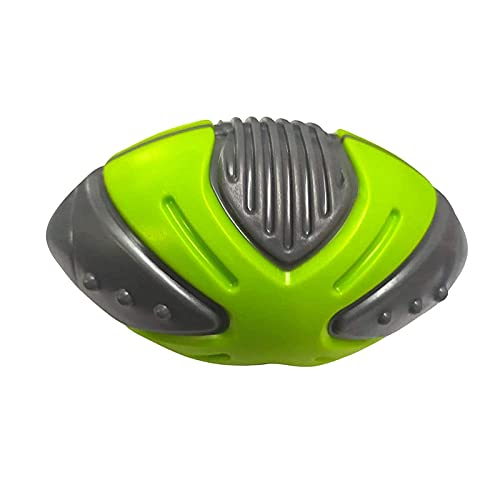 DOGTOWN Furture Toys Rugby Ball Toy for Small and Medium Dogs Its 100% Natural & SafeColor-Grey and Green (B093LSXSQP) Amazon Price History, Amazon Price Tracker