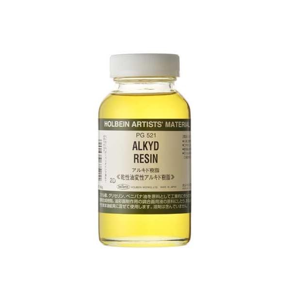 Amazon | ホルベイン 顔料(樹脂) #180 PG521 180ml アルキド樹脂 29521