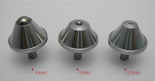 MeterTo 1pcs Tungsten Carbide Brinell Indenter Diameter ?5 Brandt's Umbrella Head for Brinell Hardness Tester