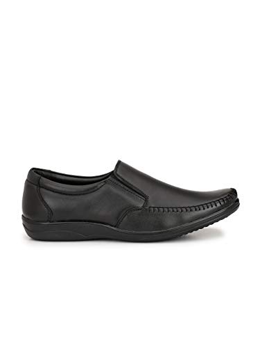 Image of FENTACIA Genuine Leather Laceless Formal Shoes for Men