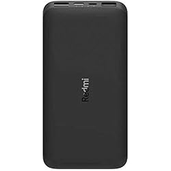 Bateria Portatil Redmi 10000 Xiaomi Batería externa Redmi de 10000 mAh, negra