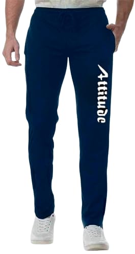 Image of Cotton Blend Casual Solid Regular Fit Track Pant for Unisex