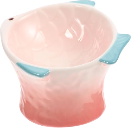 Mangeoire en céramique design poisson pour choyer votre animal de compagnie - 2