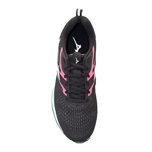 Tênis Mizuno Dynasty 4, Feminino, Preto/Pink, 38