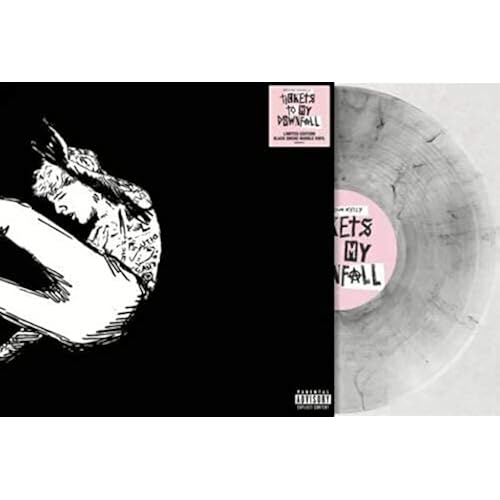 Tickets To My Downfall - Exclusive Limited Edition Black Smoke Marble Colored Vinyl LP (Only 2000 Copies Pressed Worldwide!)