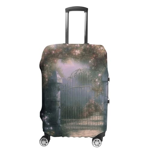 Secret Garden Luggage Cover Elastic Suitcase Protector Case Anti-Scratch Washable Baggage Covers Protector For Traveling, Aircraft Consignment XL