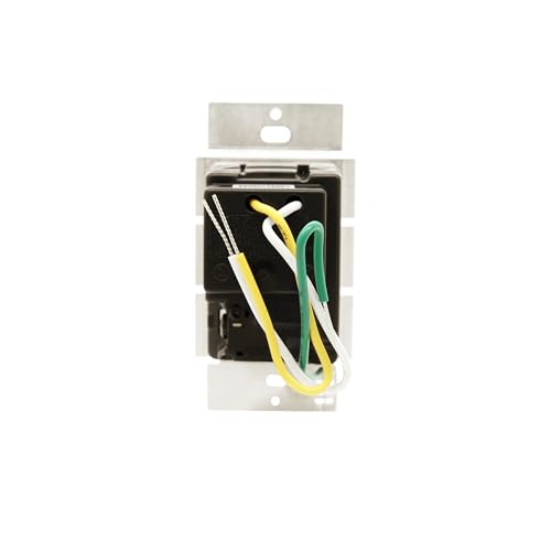 Lutron PD-FSQN-WH Caseta Original Speed Control Switch for Pull Chain Fans, Works w/Alexa, Apple Homekit, Google Home (Hub, 1.5A Single-Pole, Neutral Required, White
