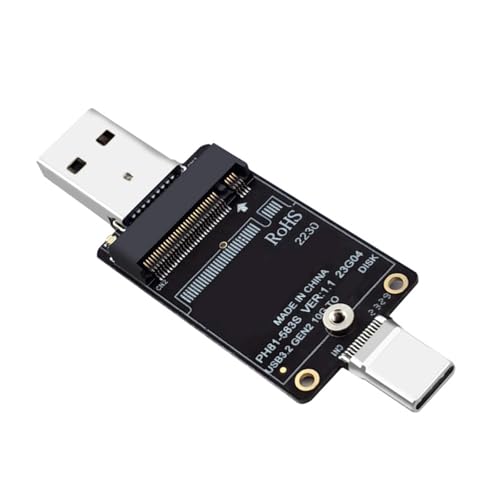 Adaptador USB a USB C States Disk con chip JMS583 10Gbps miniatura 6