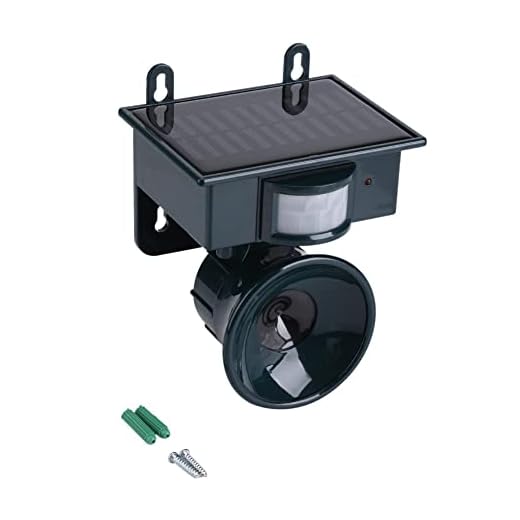 WUYUZI Repelente para pássaros com energia solar Repelente para pássaros com energia solar Repelente para pássaros