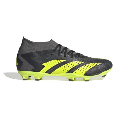 adidas Predator Accuracy Injection.2 FG Unisex Shoes Size 6.5, Color: Core Black/Team Solar Yellow/Grey Five