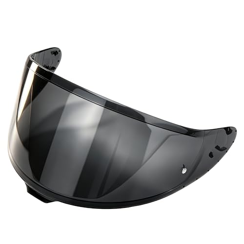 Shoei RF-1400 Helmet Visor Replacement for X15 CWR-F2 RF-1400 Z8 NXR2 CWR-F2 Shield Windshield Anti-Scratch UV Protection (Smoke)