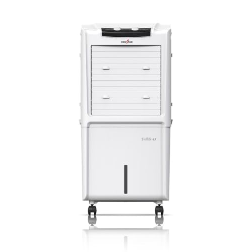 Image of Kenstar TallDe HC 45 Personal Air Cooler 45L Honeycomb Pads High Speed Fan Inverter Compatible 5 Star BEE Rating 5 Year Comprehensive Warranty