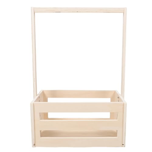 Boîte de rangement en bois Toyvian légère et sécurisée pour nouveau-né