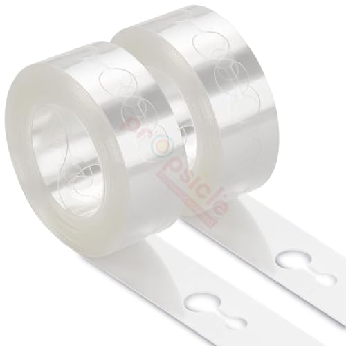 Image of Propsicle Balloon Arch Tape Strip 5m x 2, Clear Balloon Garland Strip for Party Decoration, Reusable Arch Maker for Birthday, Baby Shower, Wedding, Bachelorette