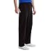 Hanes Essentials Sweatpants, Men’s Cotton Jersey Pants with Pockets, 33”, Black, XX-Large