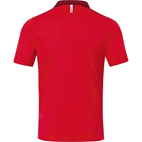 JAKO Champ 2.0 Polo Men's Polo - Red/Wine Red, 4X-Large, Red / Wine Red, 4XL - Image 2