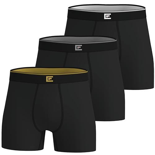 Pierre Calvini Mens Bamboo Boxer Briefs