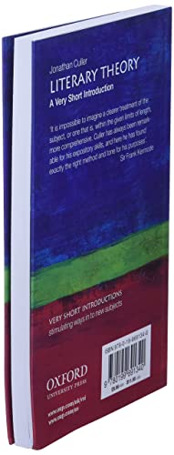 Literary Theory: A Very Short Introduction