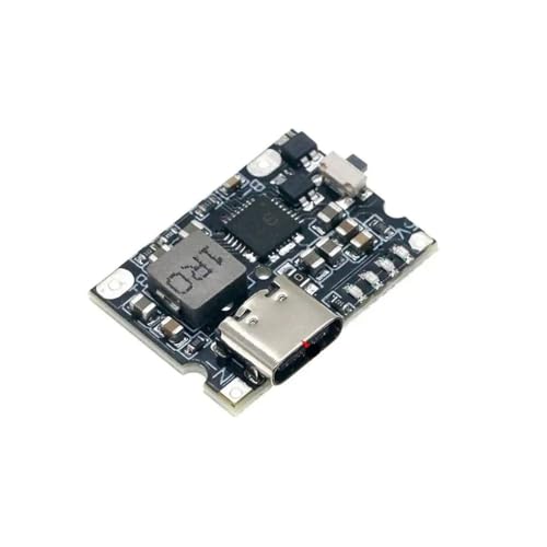 Image of Type-C 5V 3A Boost Module, Power Bank Board with LED Indicator(Black TYPE-C)