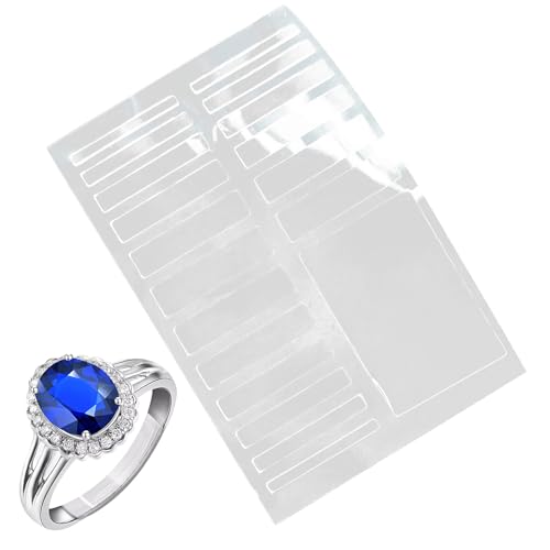Ajustador de anillo suelto – Tapón invisible de silicona, reutilizable, protector transparente, reductor de espacio para natación, boda, compromiso
