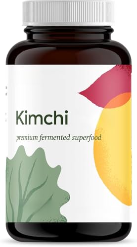 Kimchi - Kimchi en polvo - Alimento premium para la salud intestinal, promueve el bienestar general, sin gluten,