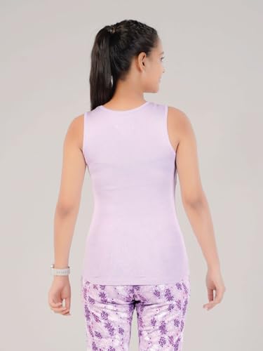 Image of Rupa Colors Playsure Solid 100% Combed Cotton Rib Fabric, Women's Standard Fit Tank Top, Sleeveless Pack of 1