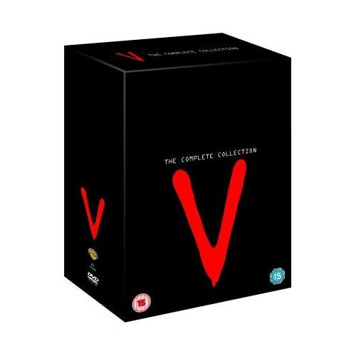 V Complete Alien Science Fiction TV Series DVD Collection [8 Discs] Box set: Mini Series + Original Series + Final Batle + Extras