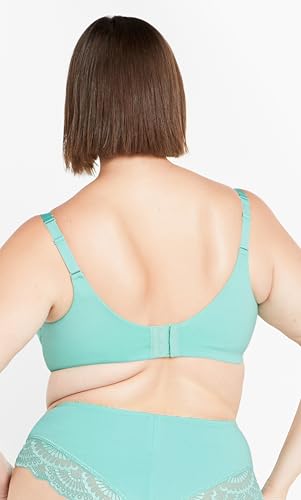 Image of City Chic Women's Plus Size Bra - Smooth & Chic Cotton T-Shirt
