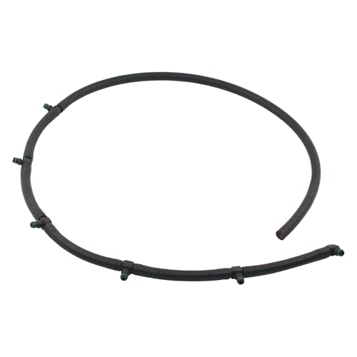 Rücklaufleitung Lecköl Schlauch Leckkraftstoff Leitung Kraftstoffschlauch Rücklaufschlauch Kraftstoffleitung für 3er E46 330d 330xd 5er E60 E61 Touring 525d 525xd 530d 7er E38 E65 730d X5 E53 3.0d